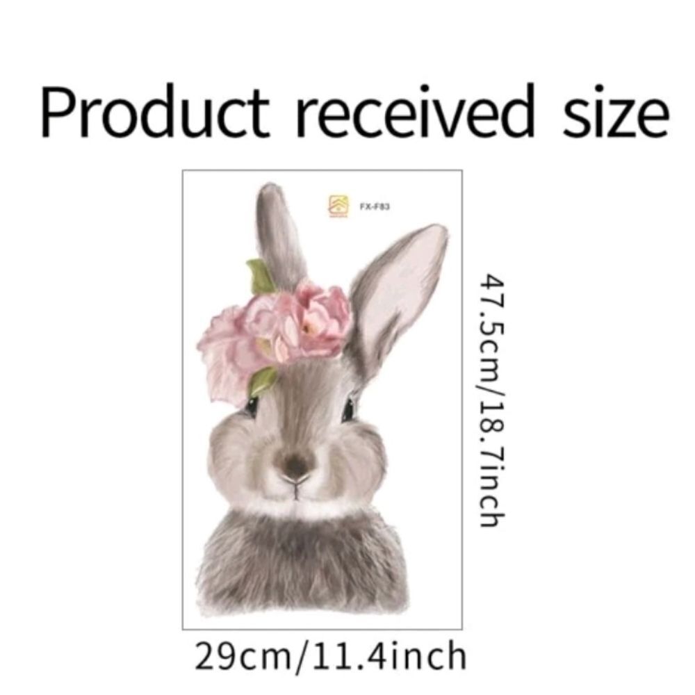 Rabbit 🐰 Wall Sticker - Picture 9 of 11